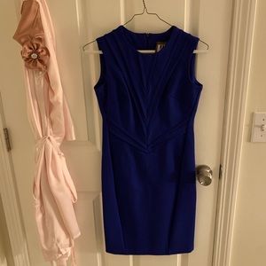 Taylor dress, size 0P, blue